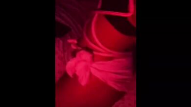 Tied her bra on with his rope while she twerked for more ebony ass tease