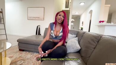 Lesbian stepsis wants my dick big ass gets stuffed raw