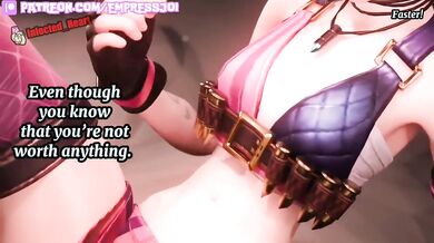 The loser privilege ruined by strap on femdom Hentai JOI