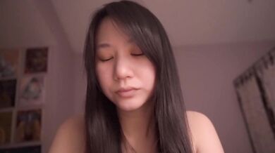 ASMR Asian cutie wrecks Matthew 9 with her dripping wet healing