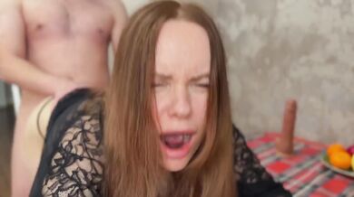 Found her toy in the closet cheating wife gets fucked raw