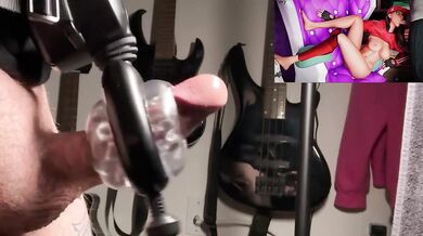 Omen Bunny Explodes Wet Orgasm While Fortnite Porn Plays Masked