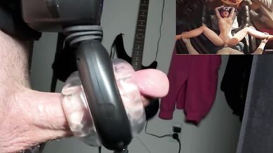 Omen Bunny Explodes Wet Orgasm While Fortnite Porn Plays Masked
