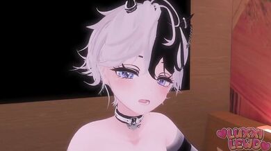 Femboy Dominant POV crushes you under his cum leaking butt tease