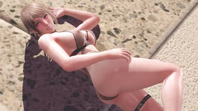Dead or Alive Xtreme Amy Nude Mod Fanservice Birthday Outfit Laurel Laurel and Nocturne Cavallo Choked