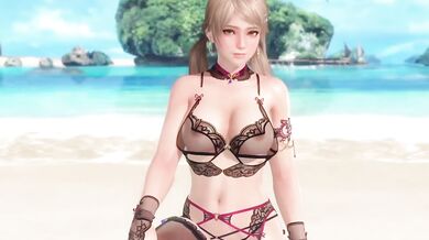Dead or Alive Xtreme Amy Nude Mod Fanservice Birthday Outfit Laurel Laurel and Nocturne Cavallo Choked