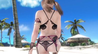Dead or Alive Xtreme Amy Nude Mod Fanservice Birthday Outfit Laurel Laurel and Nocturne Cavallo Choked