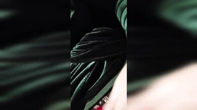 Backseat Disaster After Dark When Latina Caught Her Exhibitionist Ride