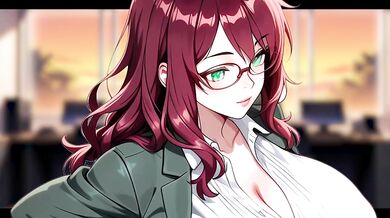 Office Expansion: Big Tits Inflation Fetish Audio Visuals