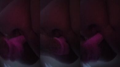 Squirt in my brand new bathtub moaning cumming hard