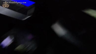 Risky sex on the highway DIA ITA big dick rough doggystyle public fuck