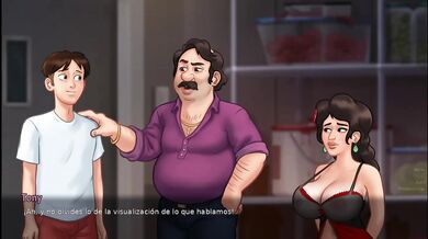 Maria’s summertime saga choked by milf pregnancy hentai update