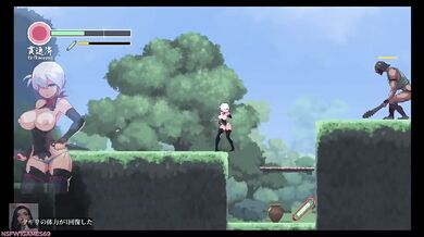 Ninja milf destroyed in hd gaming cartoon adventure