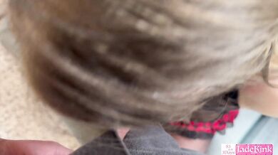 18+ teen schoolgirl meets hot dominative teacher and fucks him