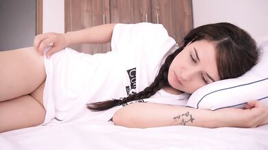 Stepdad Accidentally Mistakes Stepdaughter for Wife, Leaving Her Full of Cum.