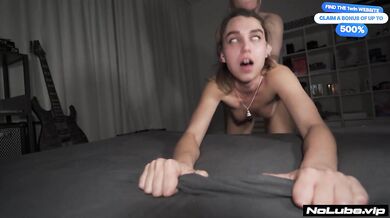 Submissive Teen Is Desperate For Cum