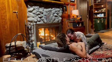 Passionate Tattooed Babe has Multiple Fire Orgasms with Lumber Jacks Huge Cock in Tantric Style