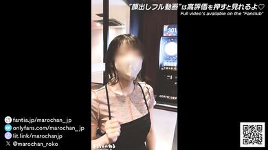 Japanese college couple secretly has sex in the toilet