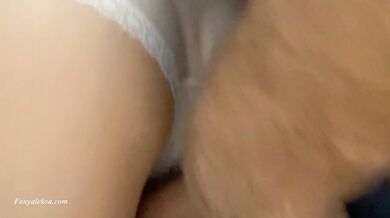 Crazy fantasy doing this in subway!! Random dirty cock under my skirt