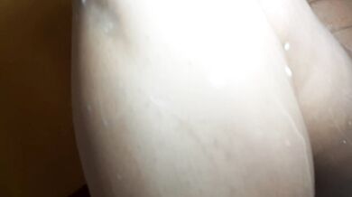 My big ass bathed in milk