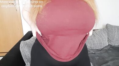 Curly_Dreams Ich knete und massiere meine Brüste