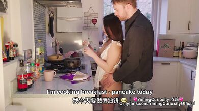 Yiming Curiosity依鸣 - Asian Teen SMASHED, massive cumshot on ASS!! / Chinese amateur WMAF