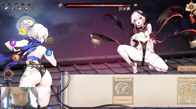 Demons cumshot creampie rough kunoichi anal bondage