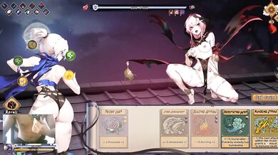 Demons cumshot creampie rough kunoichi anal bondage