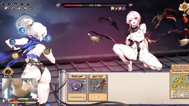 Demons cumshot creampie rough kunoichi anal bondage