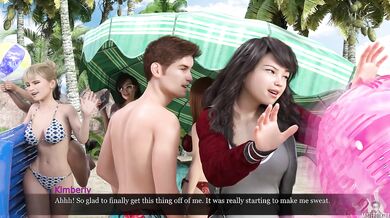 Altered destiny 68 MisterDoktor's big booty brunette college slut wrecked in visual novel gameplay