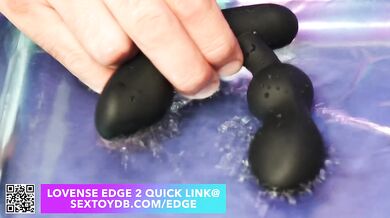 Lovense Edge 2 Pounding Anal Buttplug Review Teased to the Edge