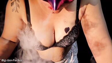 POV Sloppy Blowjob on a Thick Big Dicked BBW MILF Squirted Cum Load