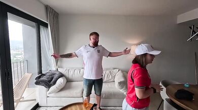 British World Cup Girl Big Ass Bang Gets Drilled Raw While Couples Jizz On Camera