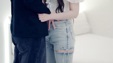 His girlfriend calls her secret crush over while he’s out tonight rough raw japanese amateur creampie