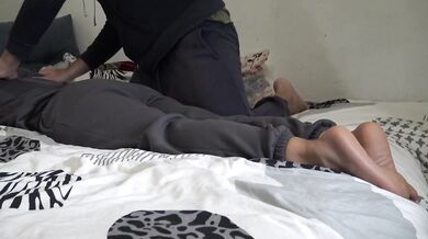 Italian stepmom lets me fuck her raw after my massage blows her load deep in her pussy