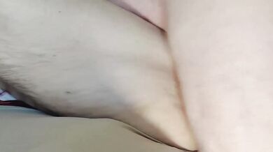Milf with legs pinned back getting destroyed by massive cock