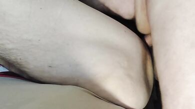 Milf with legs pinned back getting destroyed by massive cock