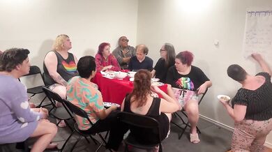 Pansexual Orgy With Food Play Until The Cops Smash The Door