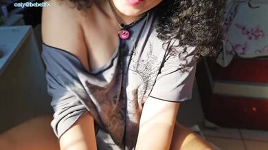 Badass latina destroys shy nerd in virtual sex POV creampie JOI roleplay