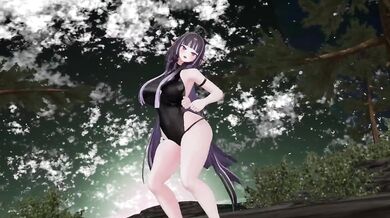 Thicc elf vtuber stripped dancing fortnite MMD hentai leak