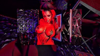 Lilith's Infernal Dance Big Tits Big Ass Cosplay Tease Solo Female