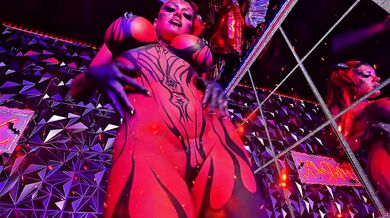 Lilith's Infernal Dance Big Tits Big Ass Cosplay Tease Solo Female