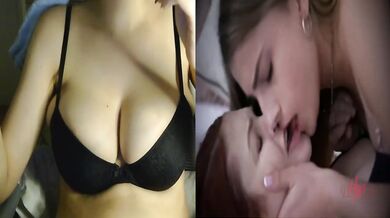 Cheating wife gets ruined by huge futa dick of own step sis