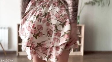 Cute blonde gets destroyed before her date with cum in her tight pussy
