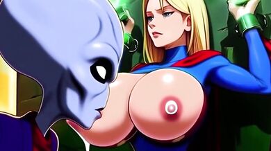 Supergirl Suffocated In Bulging BDSM Bondage