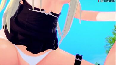 Yami’s gushing soaked POV anal fuck fest big tits goth queen rides to love ru