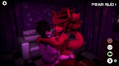 Fexa teases the horny night guard while getting a sloppy creampie in HD