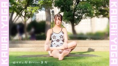 Bodycon mini skirt yoga teacher forced up skirt blown wet