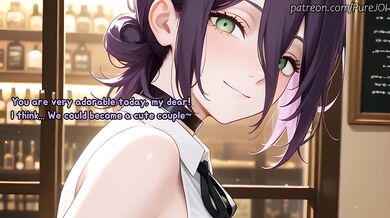 Your bartender Reze serves you a filthy JOI special