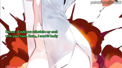 Your bartender Reze serves you a filthy JOI special
